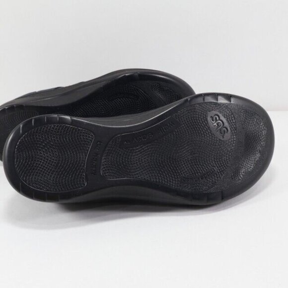 SAS Walk Easy Shoes Womens 5 WW Nero Black Walking Comfort New - Picture 10 of 11